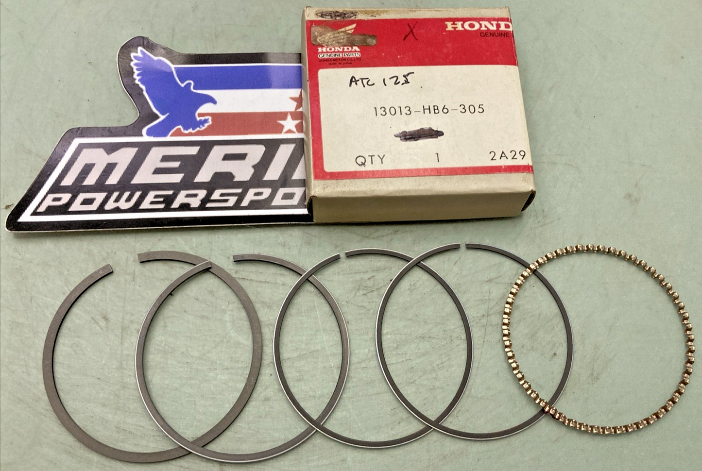 New Genuine Honda 13013-HB6-305 Ring Set