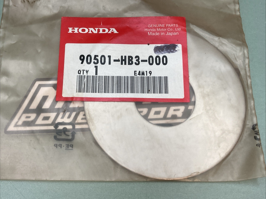 New Genuine Honda 90501-HB3-000 Washer (32X86x1.5)