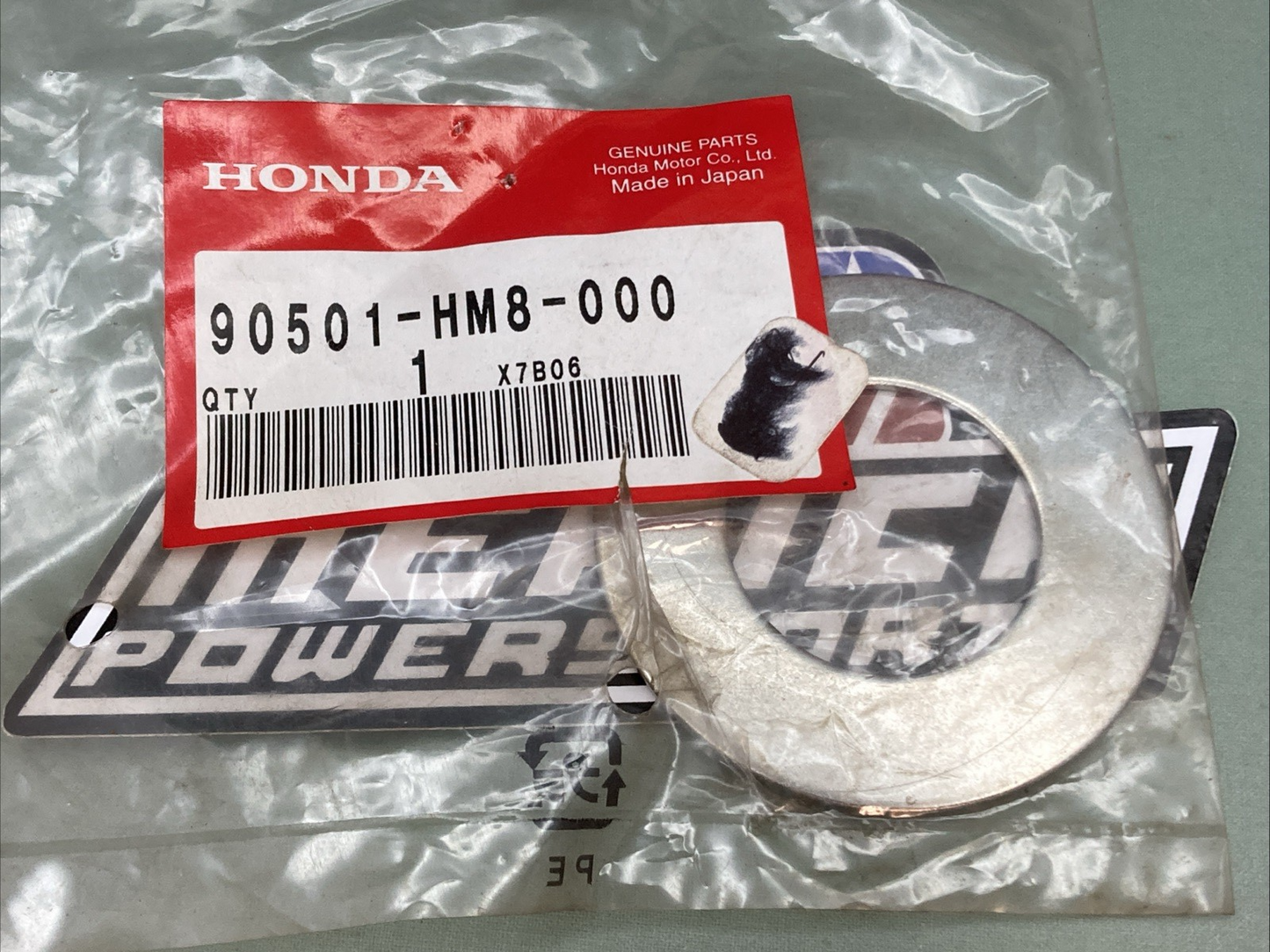 New Genuine Honda 90501-HM8-000 Washer (32X60x1.5)