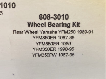 New Genuine N2 608-3010 WHEEL BEARING KIT for Yamaha