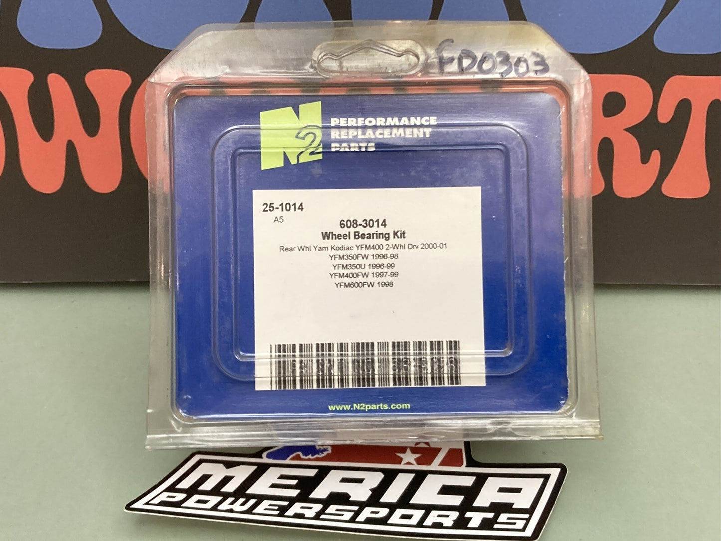 New Genuine N2 608-3014 WHEEL BEARING KIT for Yamaha