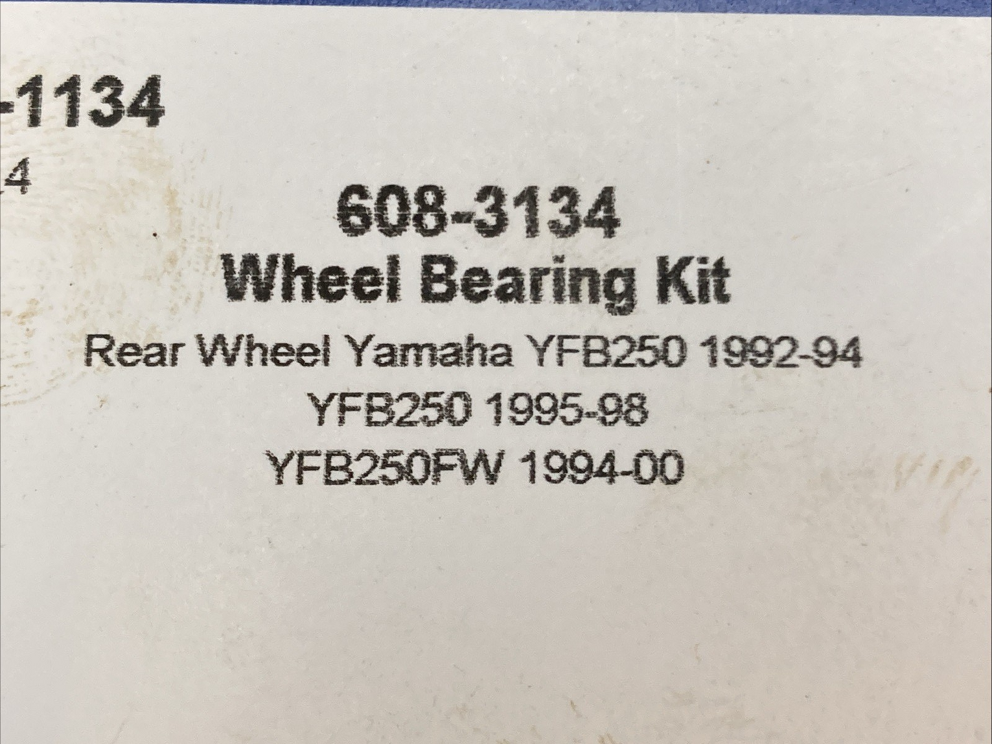New Genuine N2 608-3134 WHEEL BEARING KIT for Yamaha