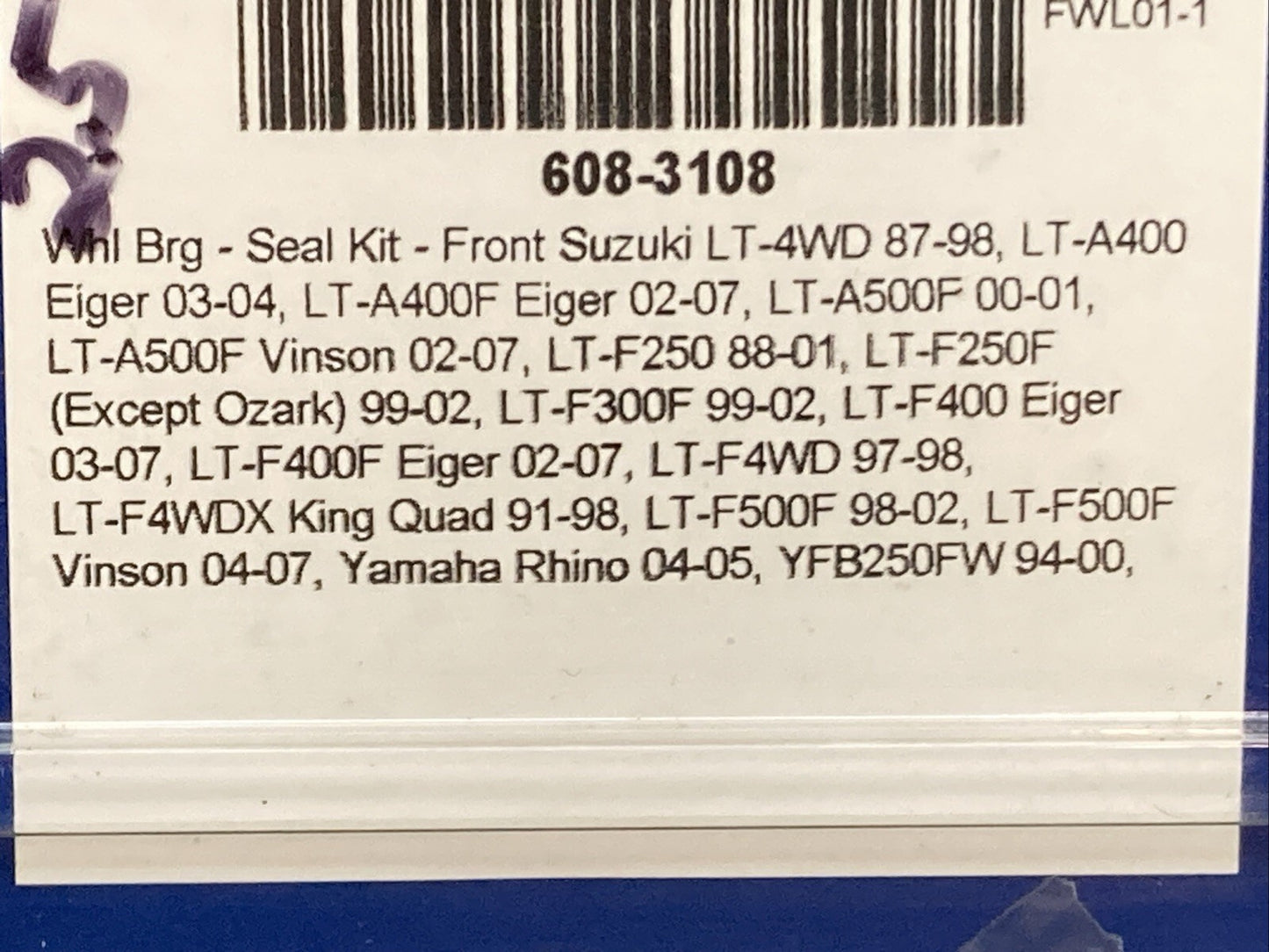 New Genuine N2 608-3108 WHEEL BEARING KIT for Suzuki