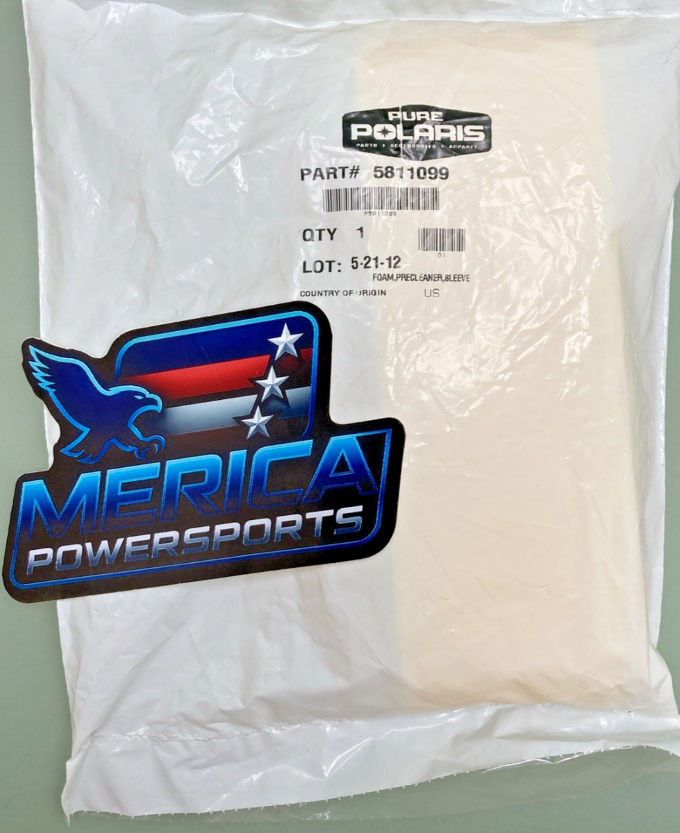 New Genuine Polaris 5811099 Foam, Precleaner, Sleeve