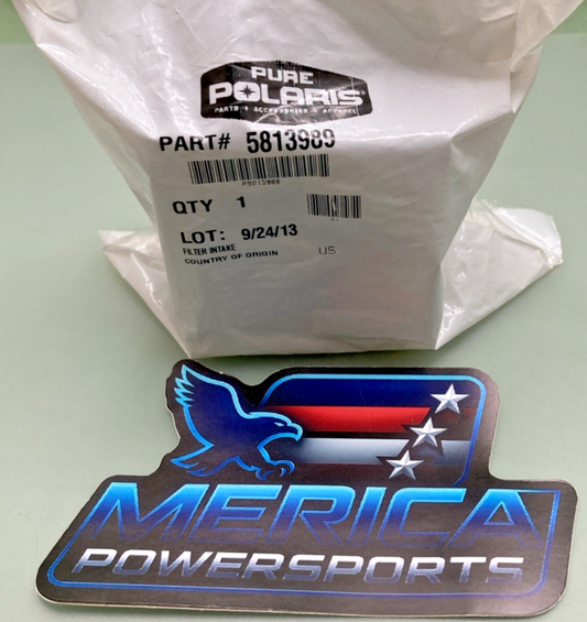 New Genuine Polaris 5813989 Intake Filter