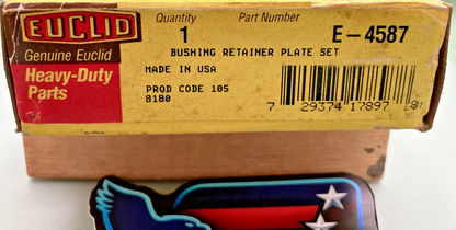 New Genuine Euclid E-4587 Bushing Retainer Plate Set