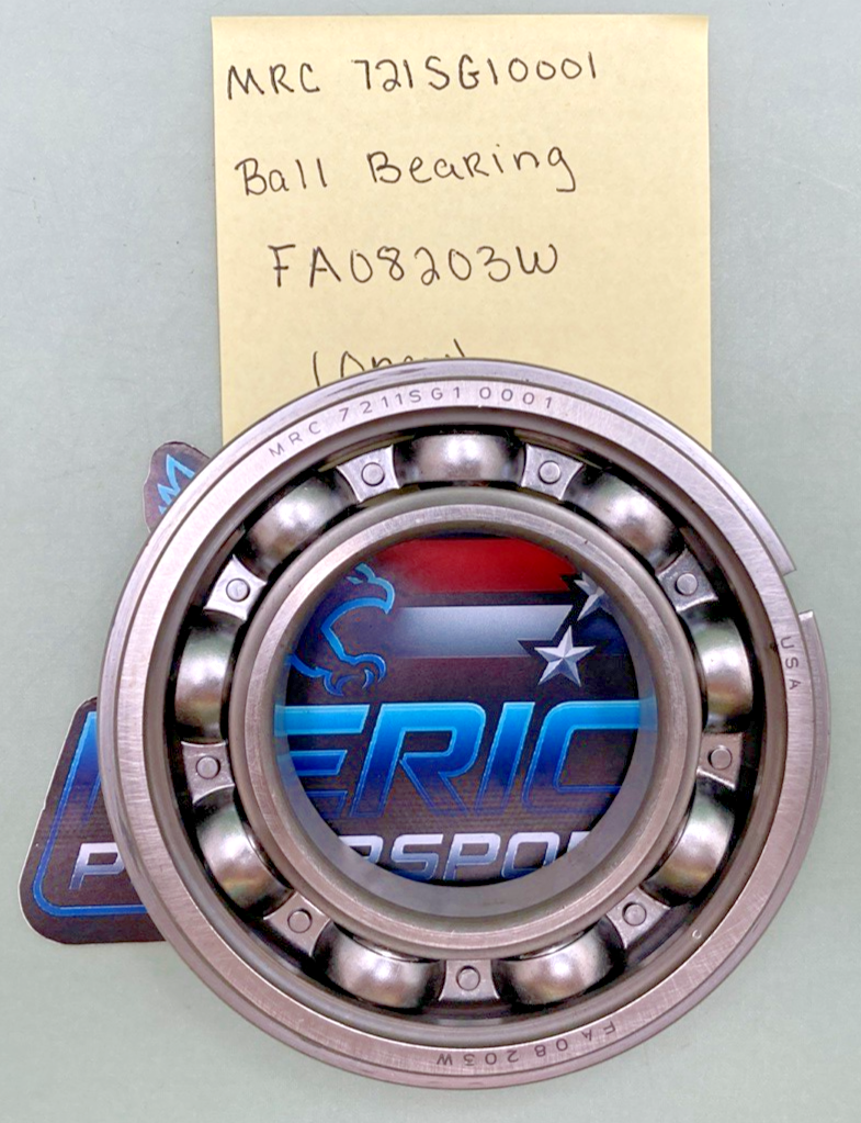 New Genuine MRC 721SG10001 Ball Bearing FA08203W (Open)