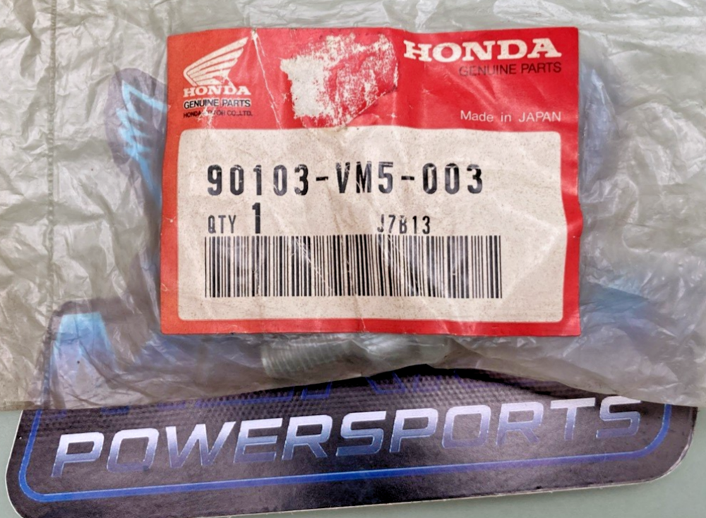 New Genuine Honda 90103-VM5-003 Bolt, Wheel