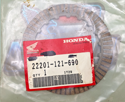 New Genuine Honda 22201-121-690 Disk, Cl, Friction