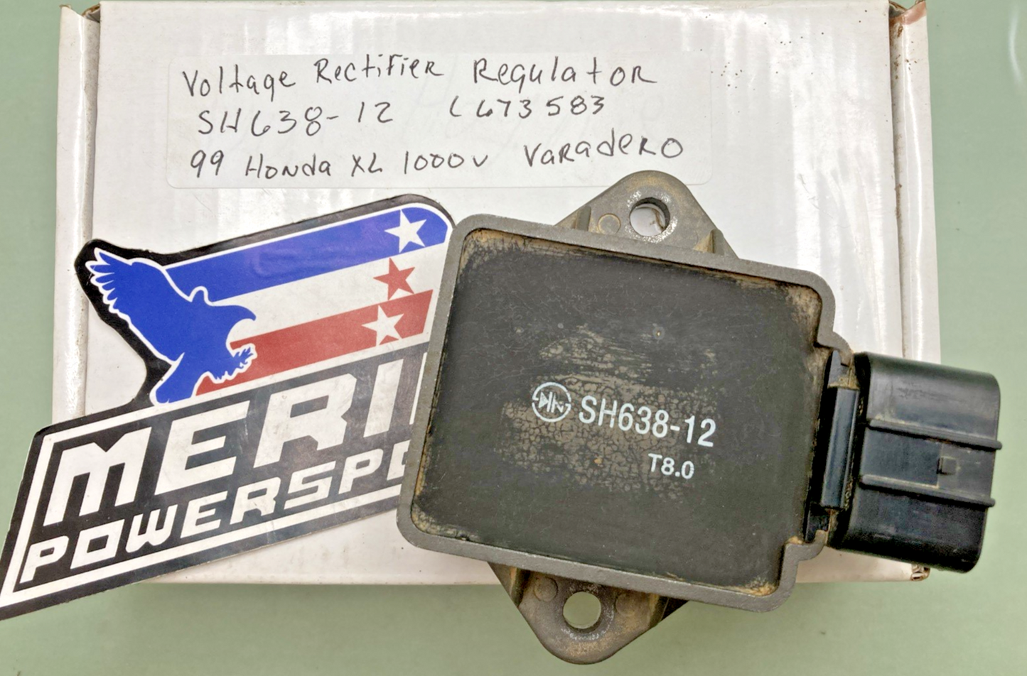 Replaces Honda 673583 Voltage Rectifier Regulator SH638-12 99 XL 100V Varadero