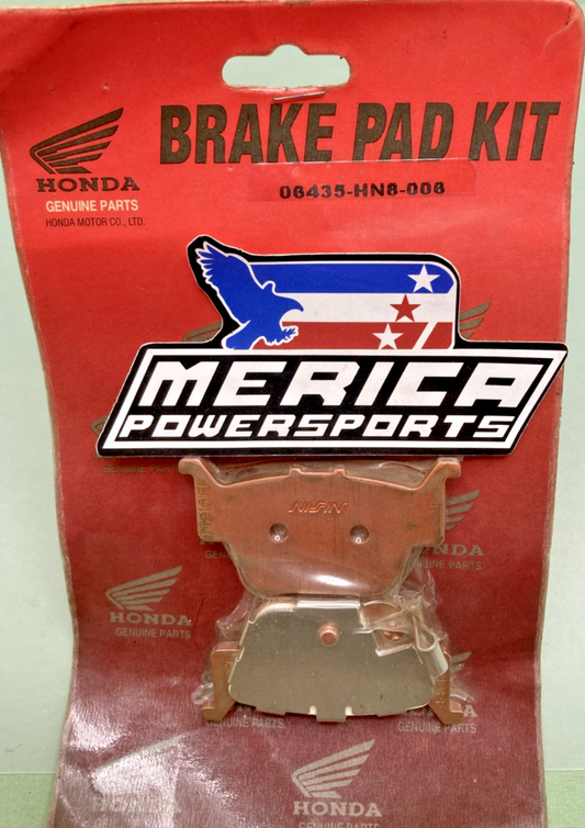 New Genuine Honda 06435-HN8-008 BRAKE PAD KIT (TT2161FF)
