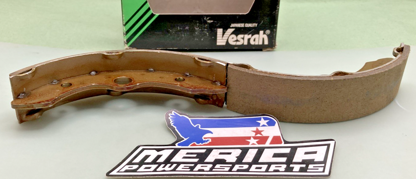 New Genuine Vesrah VB-147 Brake Shoes, Fits: Honda