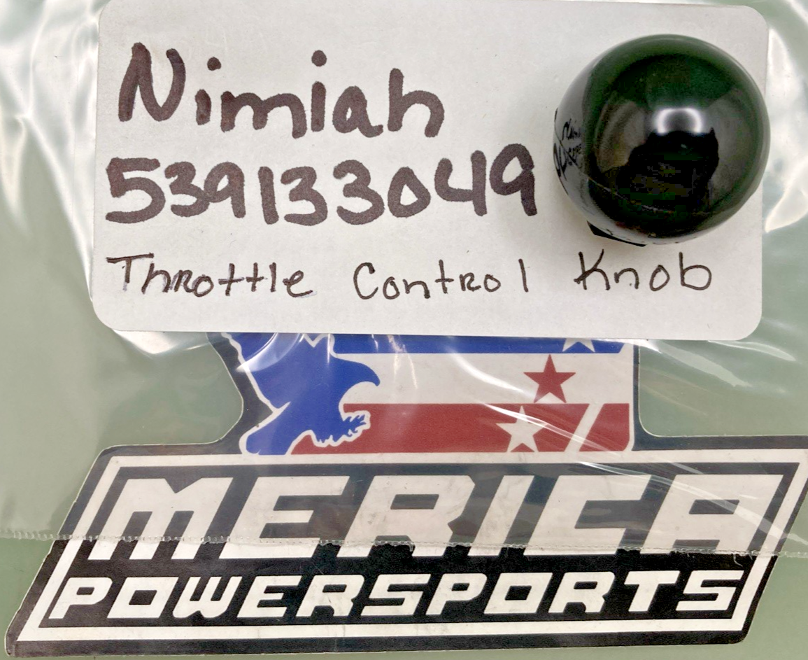 New Replaces Nimiah 539133049 Lawn Tractor Throttle Control Knob