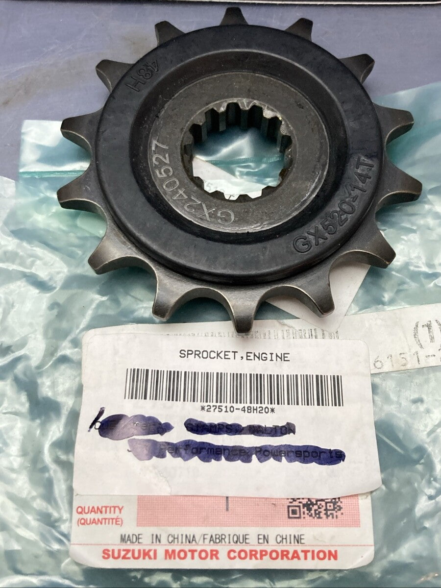 NEW GENUINE SUZUKI 27510-48H20 ENGINE SPROCKET