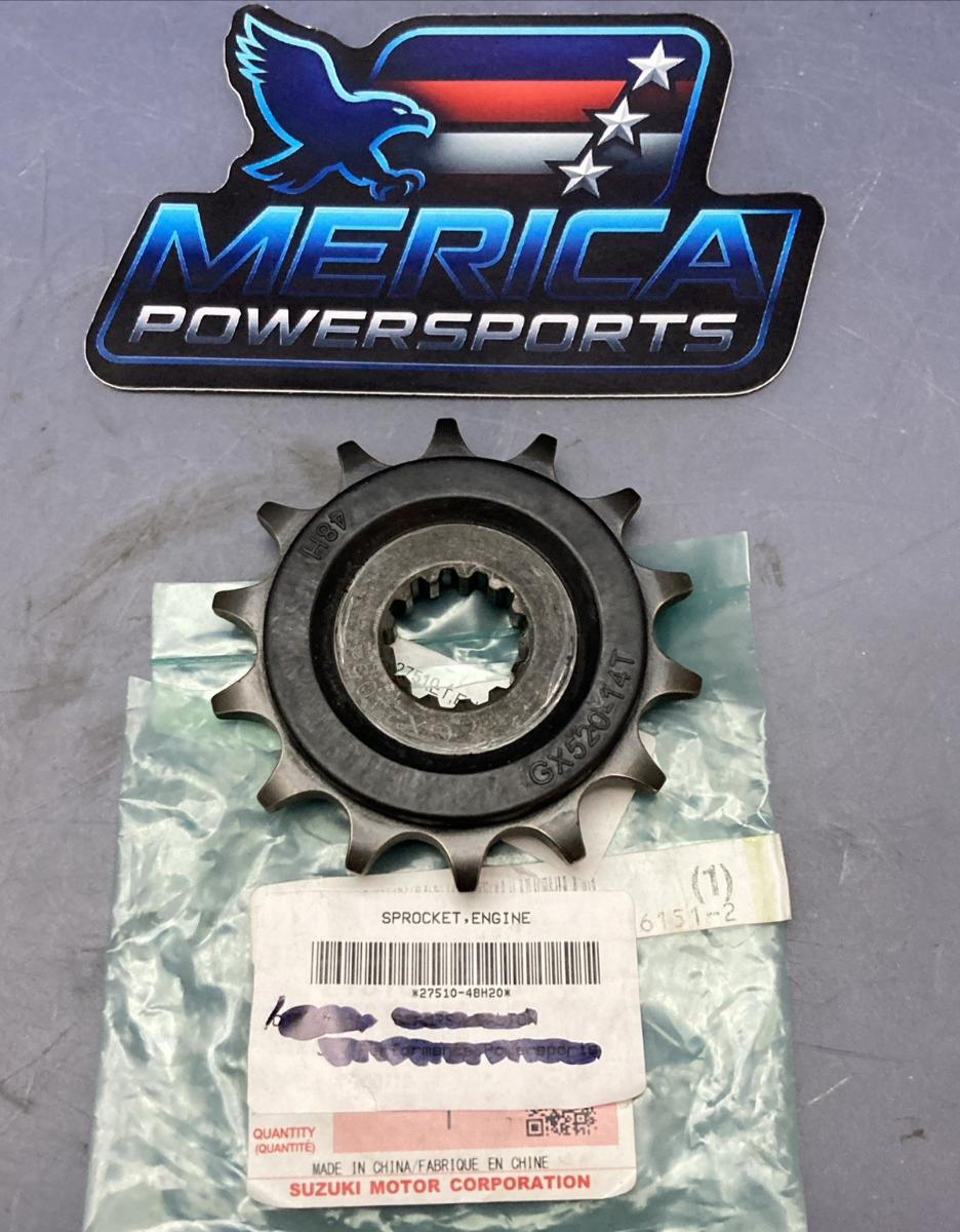 NEW GENUINE SUZUKI 27510-48H20 ENGINE SPROCKET