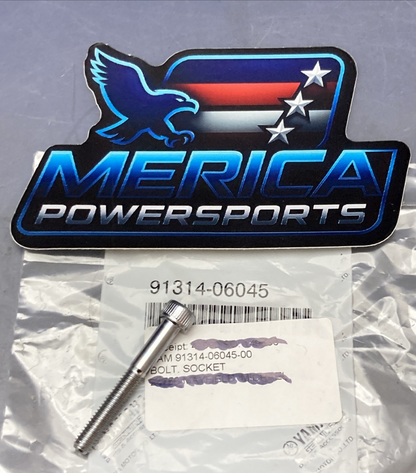NEW GENUINE YAMAHA 91314-06045-00 SOCKET HEAD BOLT