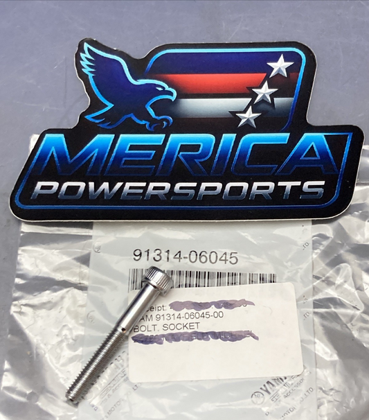 NEW GENUINE YAMAHA 91314-06045-00 SOCKET HEAD BOLT