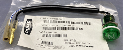 NEW GENUINE POLARIS 0452190 INDICATOR, NEUTRAL
