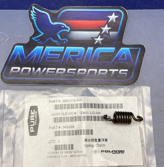QTY 2 NEW GENUINE POLARIS 0450206 CLUTCH SPRING
