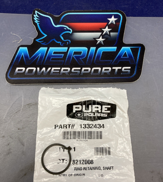 QTY 2 NEW GENUINE POLARIS 1332434 CV SHAFT RETAINING RING