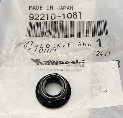 NEW GENUINE KAWASAKI 92210-1081 NUT