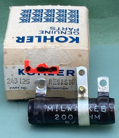 Kohler 243125 Resistor New Genuine