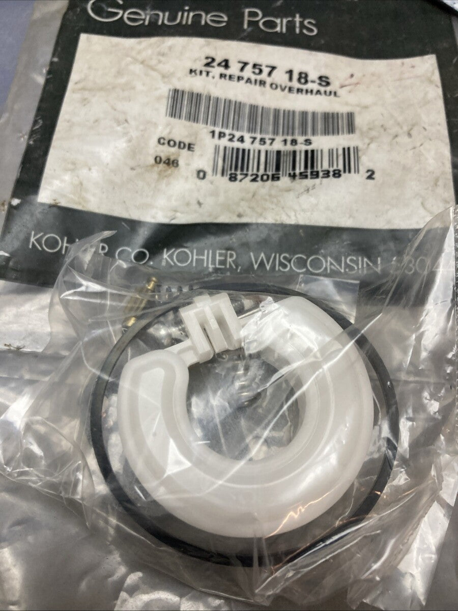NEW GENUINE KOHLER 24 757 18-S CARBURETOR OVERHAUL KIT