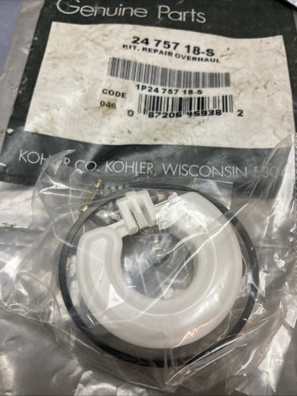NEW GENUINE KOHLER 24 757 18-S CARBURETOR OVERHAUL KIT