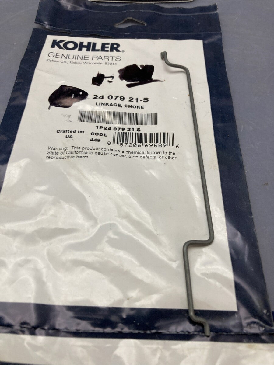 NEW GENUINE KOHLER 24 079 21-S LINKAGE CHOKE