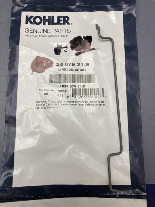 NEW GENUINE KOHLER 24 079 21-S LINKAGE CHOKE