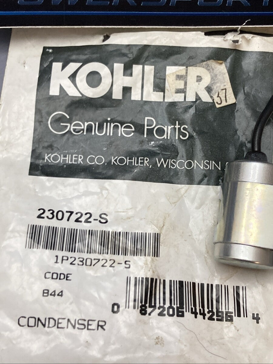 NEW GENUINE KOHLER 230722-S CONDENSER