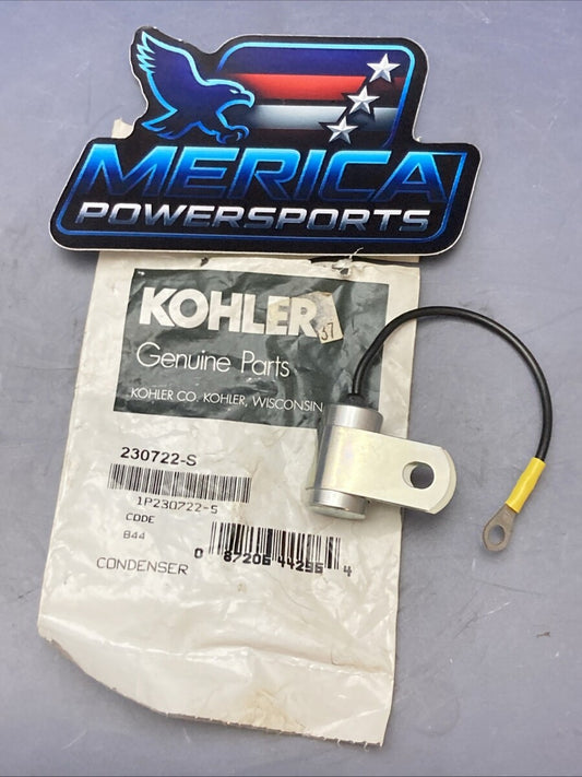 NEW GENUINE KOHLER 230722-S CONDENSER