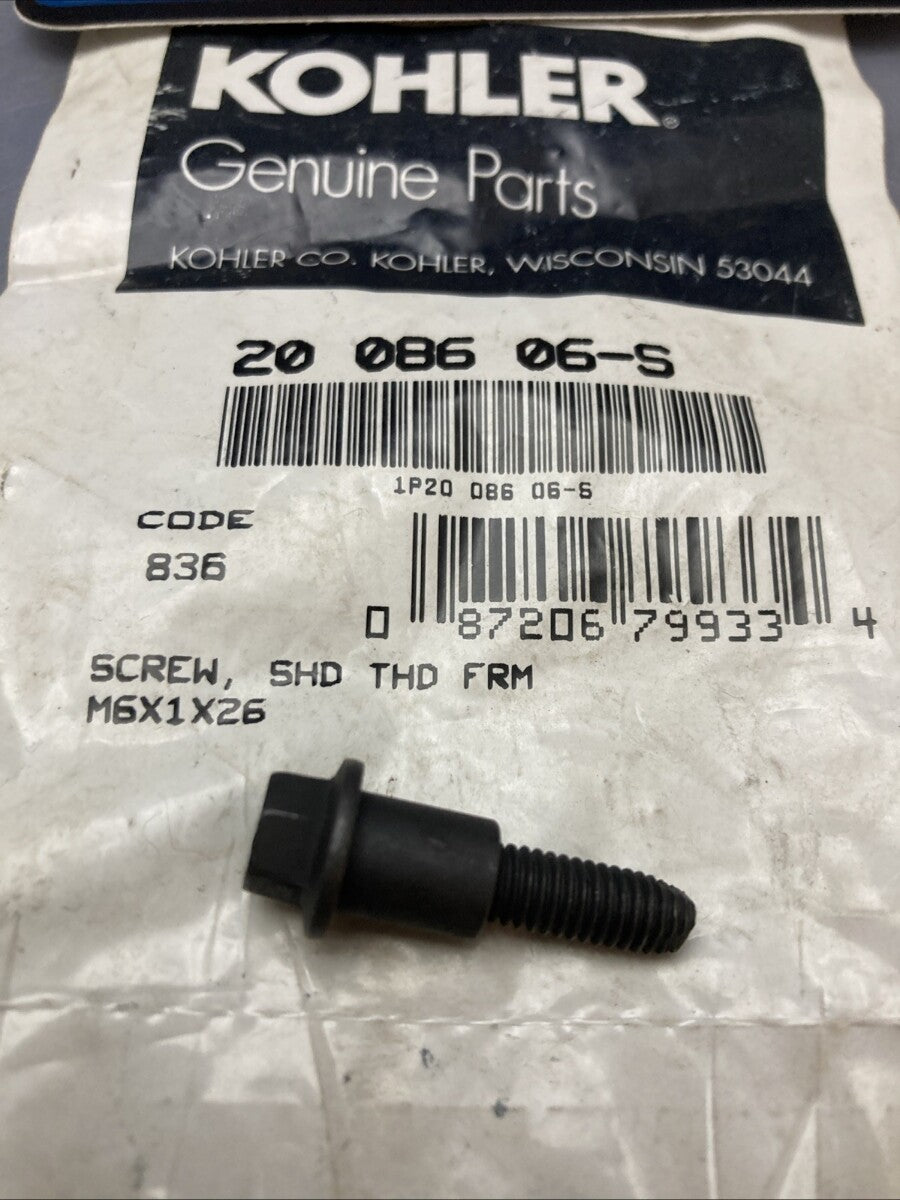 NEW GENUINE KOHLER 20 086 06-S SHOULDER BOLT