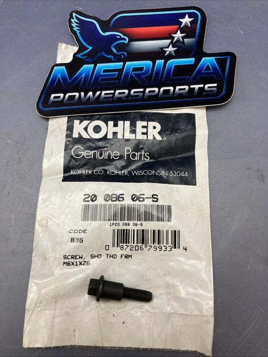 NEW GENUINE KOHLER 20 086 06-S SHOULDER BOLT