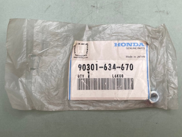 QTY 2 Honda 90301-634-670 FLANGE NUT New Genuine