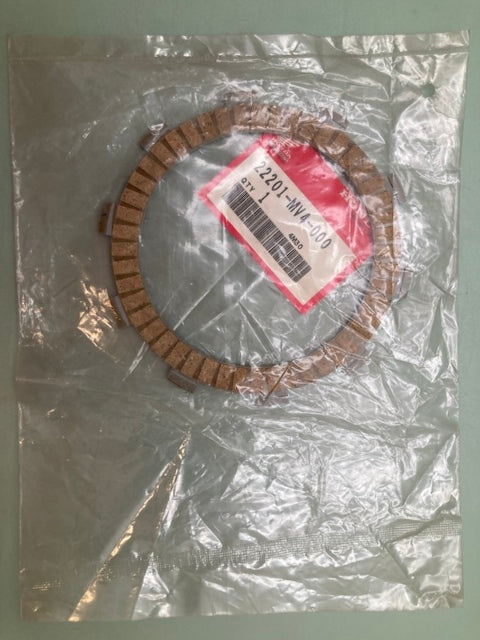 Honda 22201-MV4-000 DISK, CLUTCH FRICTION New Genuine