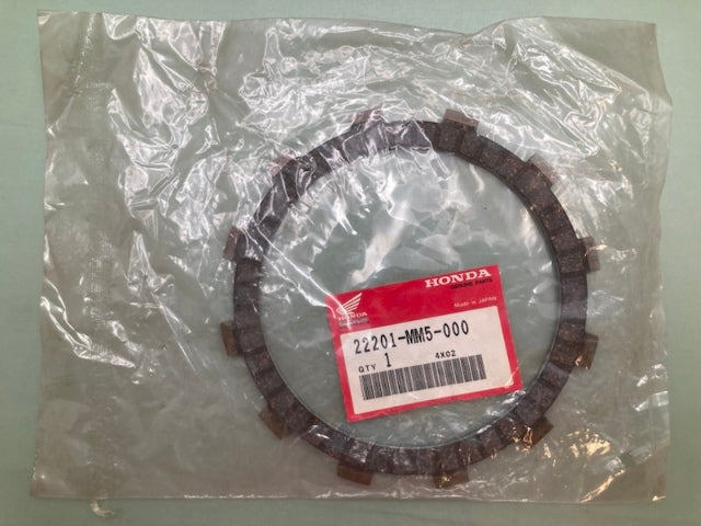 Honda 22201-MM5-000 CLUTCH FRICTION DISK New Genuine