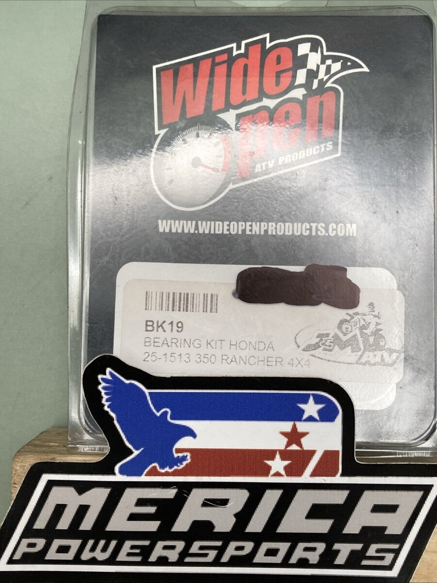 New Genuine Wide Open BK19 Bearing Kit Honda 25-1513 350 Rancher 4x4