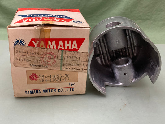 New Genuine Yamaha 284-11635-00 Piston 1 O/S 0.25