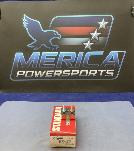QTY 2 NEW GENUINE STANDARD BR-20 CIRCUIT BREAKER