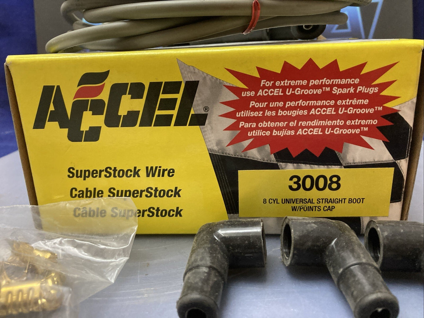 NEW GENUINE ACCEL 3008 SPARK PLUG WIRE SET