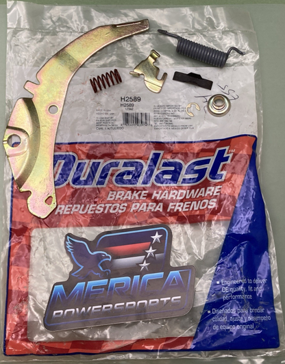 New Genuine Duralast H2589 Brake Drum Self-Adjusting Kit