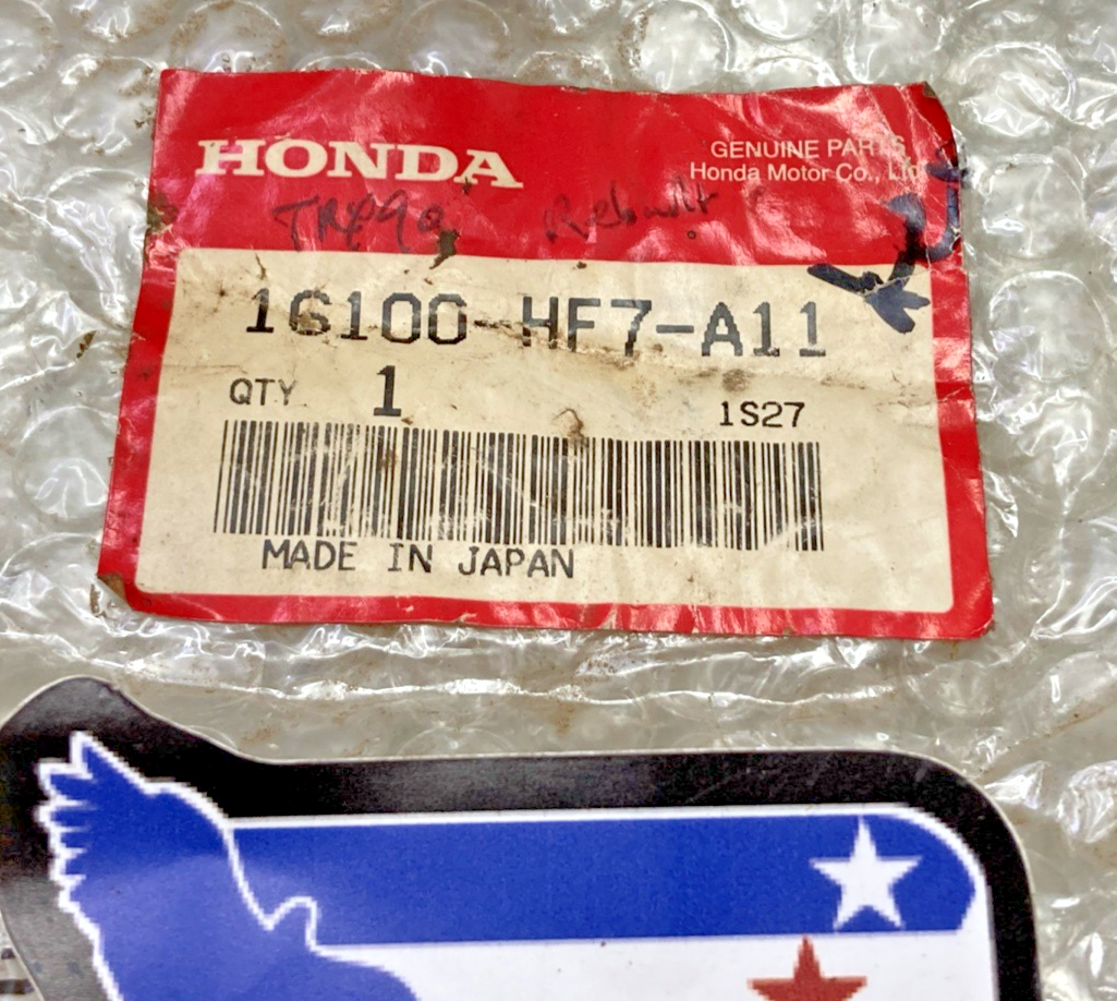 Genuine Honda 16100-HF7-A11 Carburetor