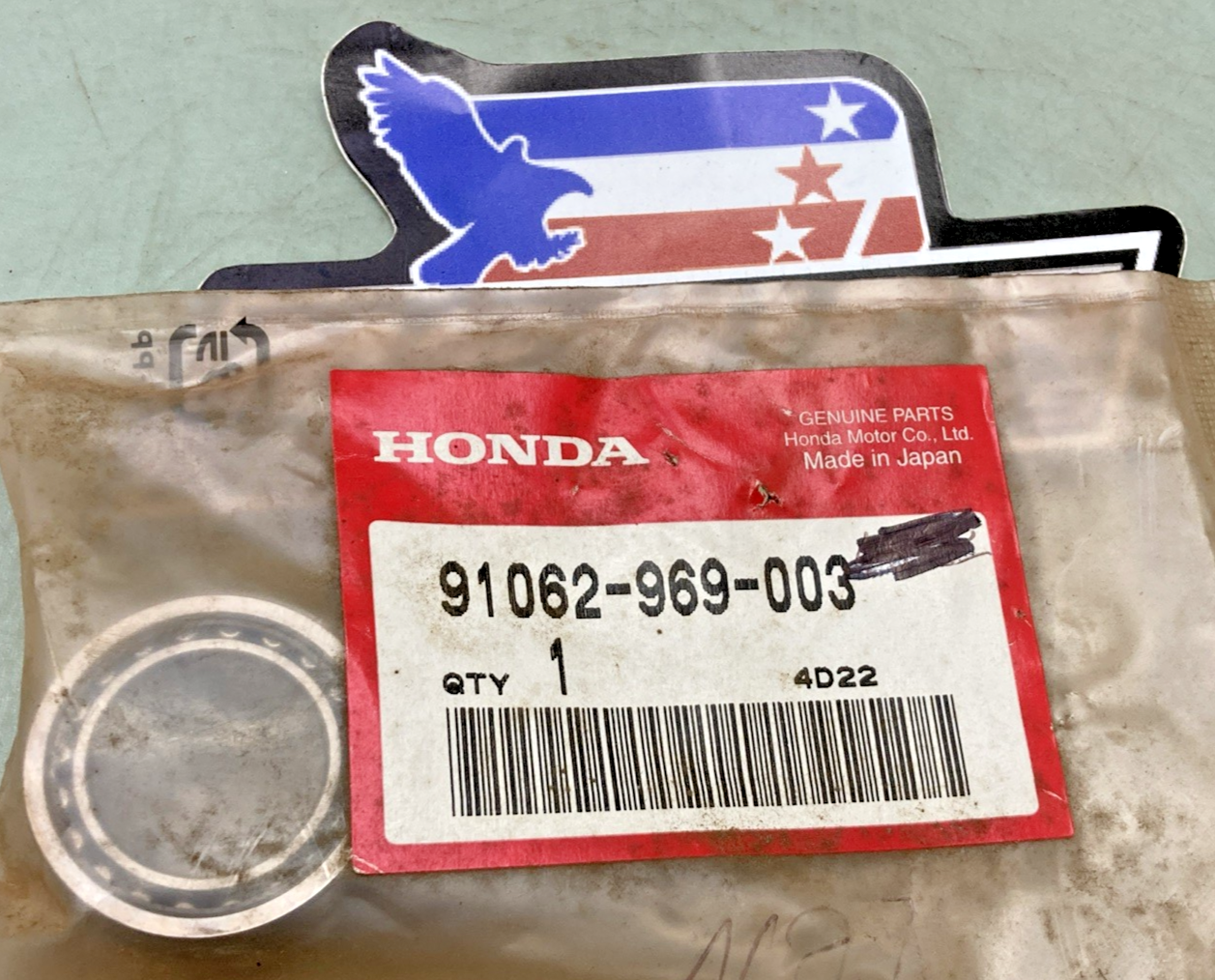 New Genuine Honda 91062-969-003 Bearing