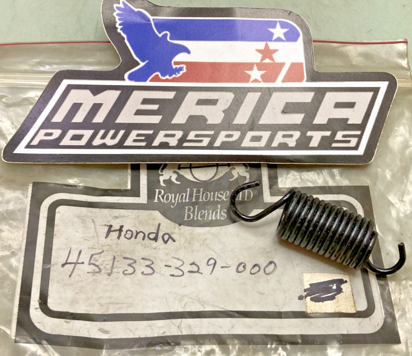 Qty 2 New Replaces Honda 45133-329-000 Spring