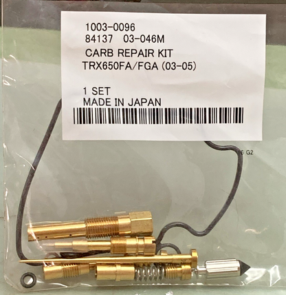 New Genuine Moose Utility Division 1003-0096 Carb Repair Kit