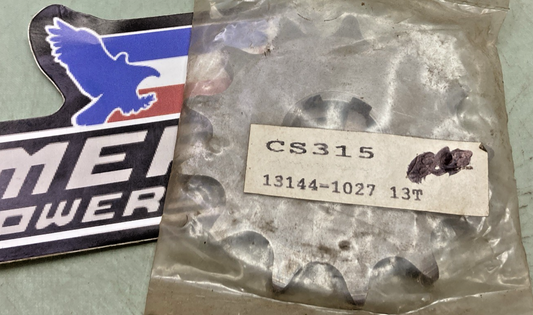 New Replaces Kawasaki 13144-1027 Engine Sprocket 13T