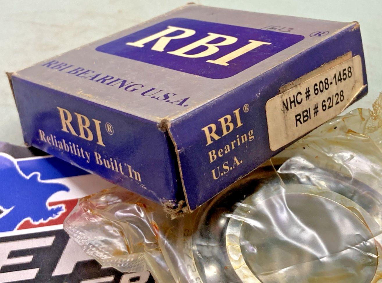 New Genuine RBI 62/28 Ball Bearing