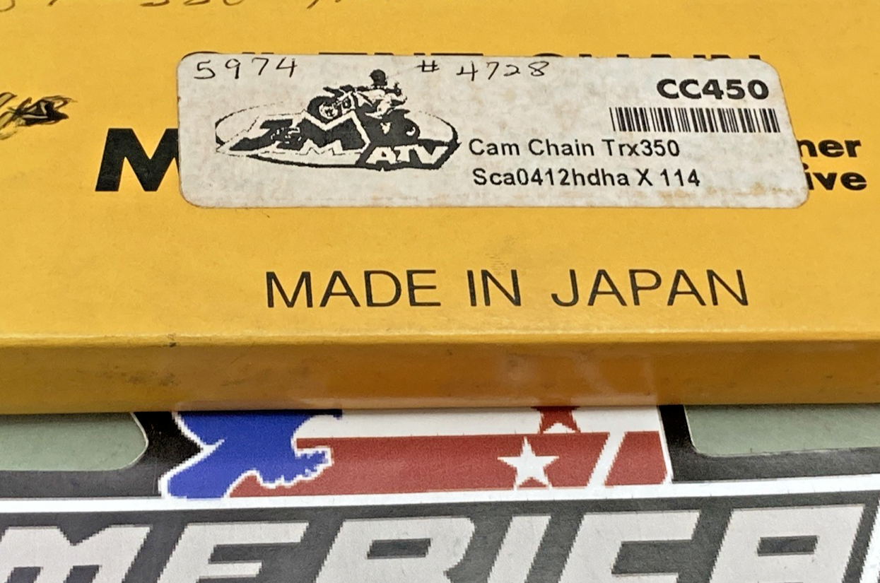 New Genuine J&M CC450 Cam Chain Trx 350 57 Link