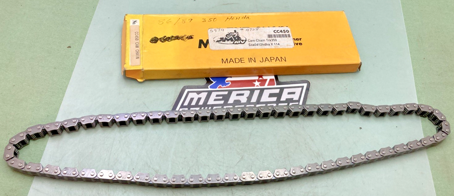 New Genuine J&M CC450 Cam Chain Trx 350 57 Link